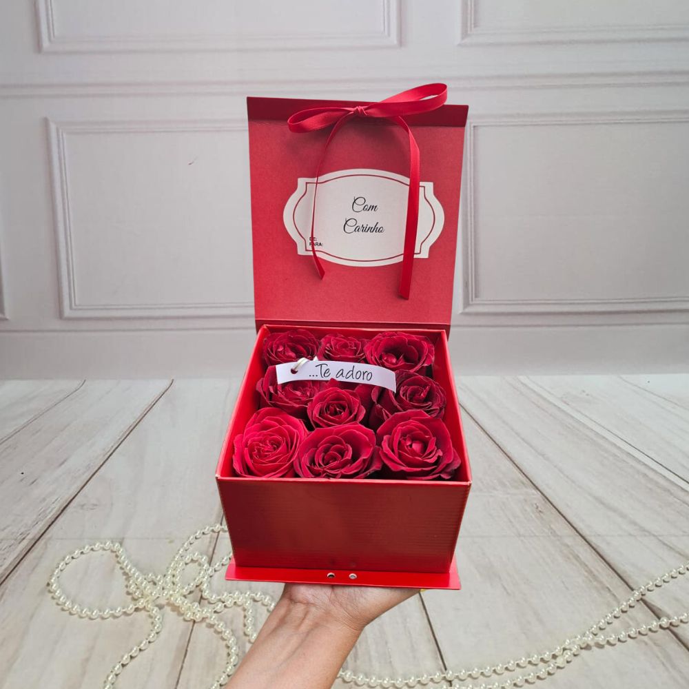 Box Afeto em Vermelho Ref 861