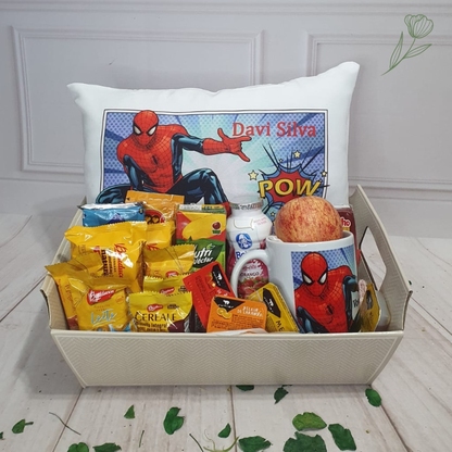 Cesta Homem Aranha Ref 3381