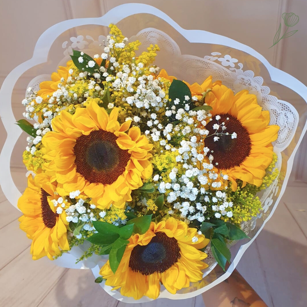 Girassis e Gerberas